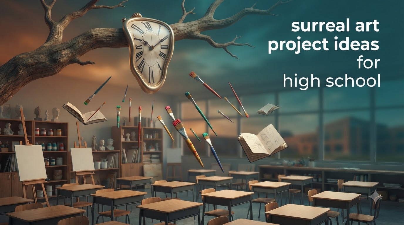 surreal art project ideas for high school