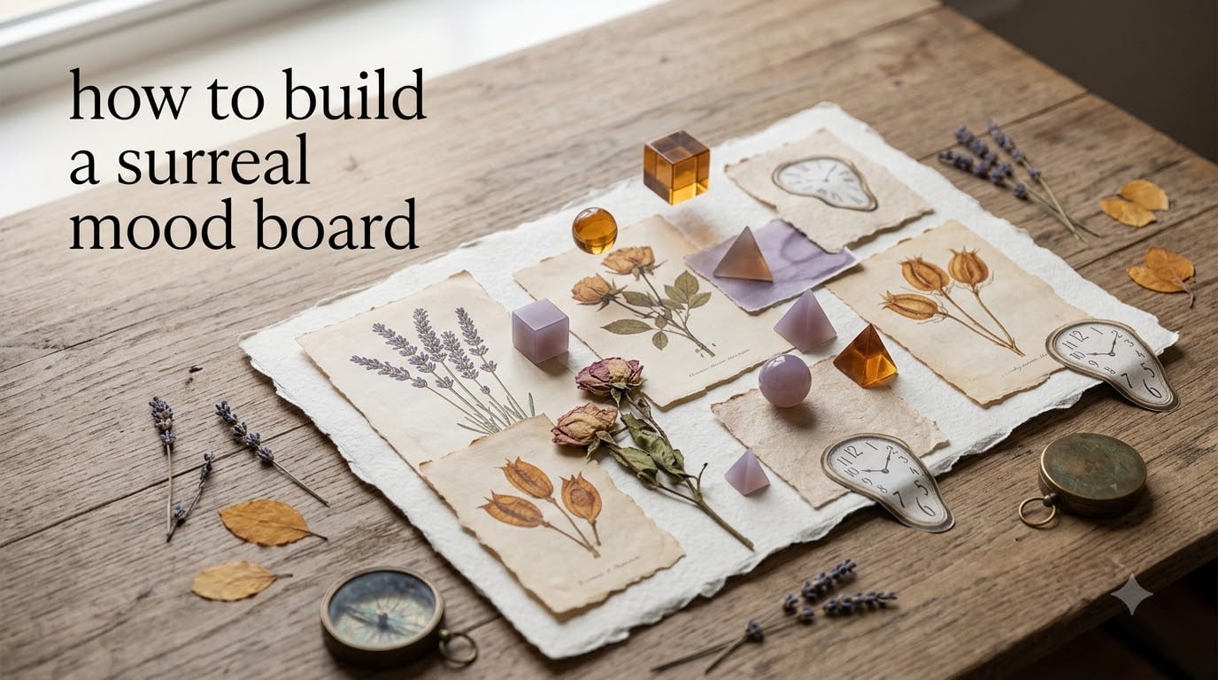 how to build a surreal mood board