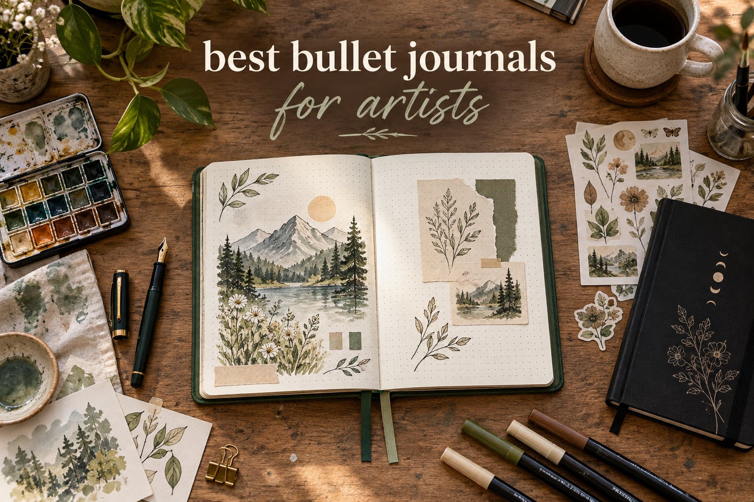 best bullet journals for artists
