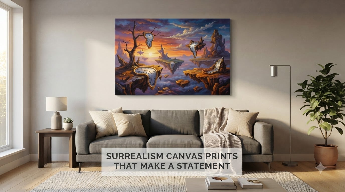 surrealism canvas prints that make a statement