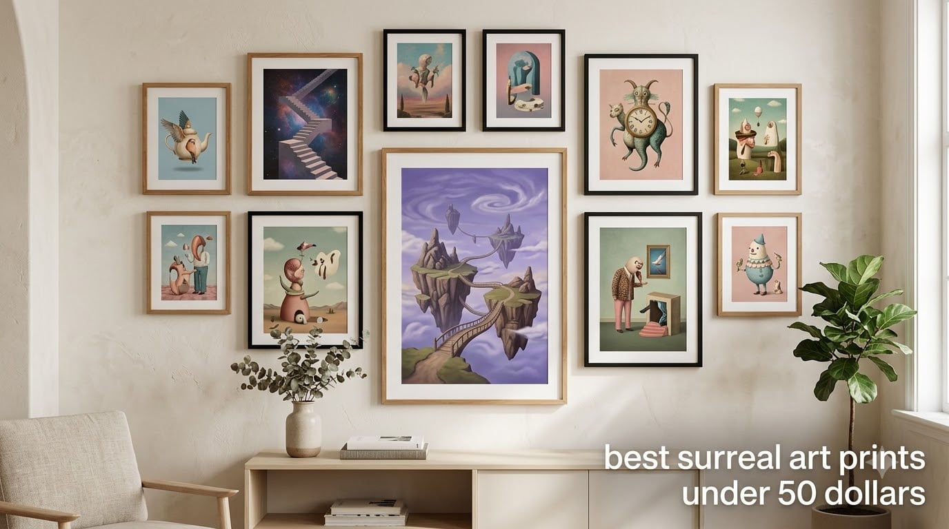 best surreal art prints under 50 dollars
