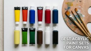 best acrylic paint sets for canvas