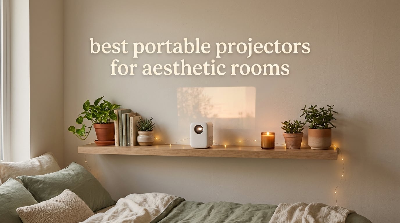 best portable projectors for aesthetic rooms