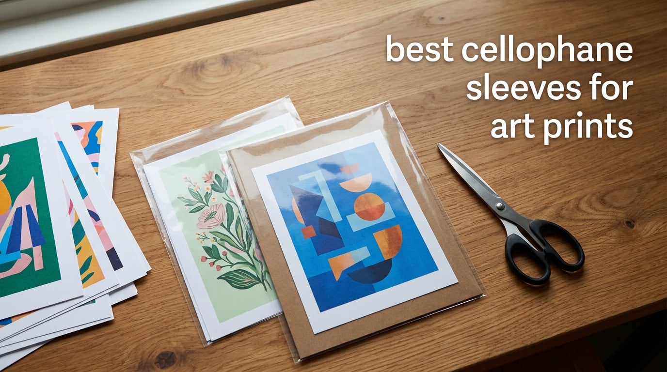 best cellophane sleeves for art prints