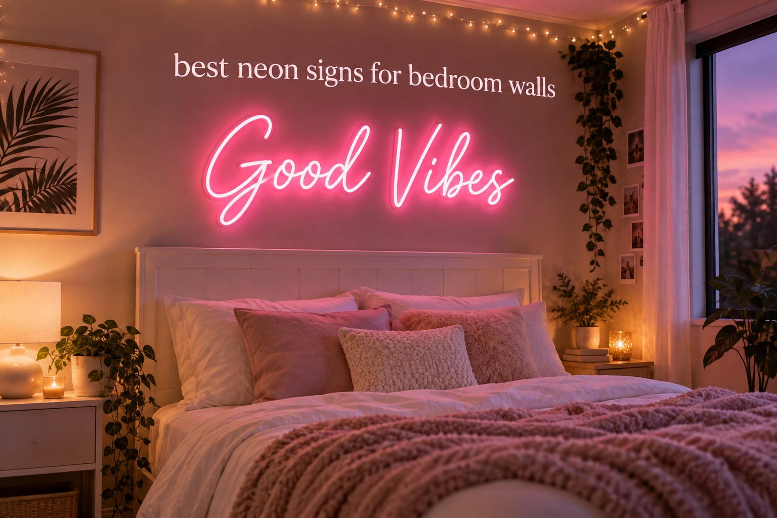 best neon signs for bedroom walls