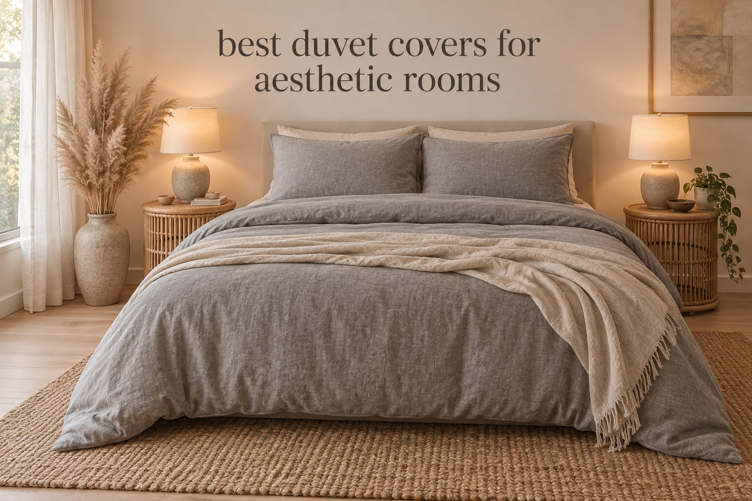 best duvet covers for aesthetic rooms