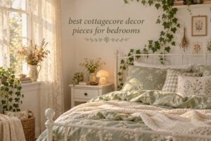 best cottagecore decor pieces for bedrooms