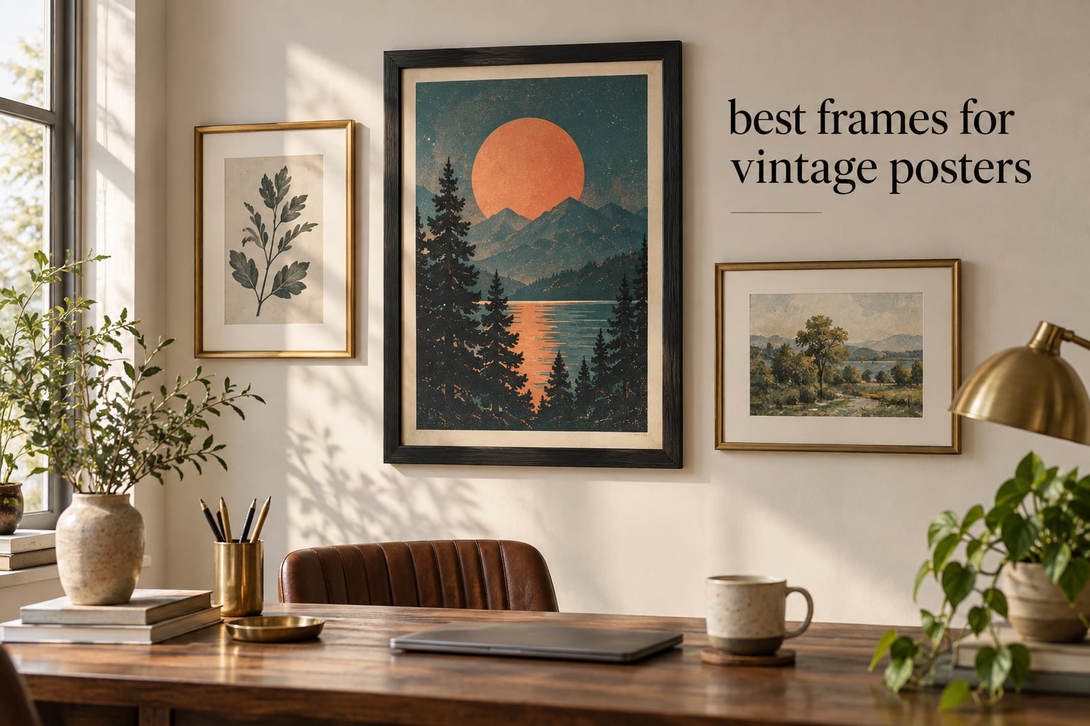 best frames for vintage posters