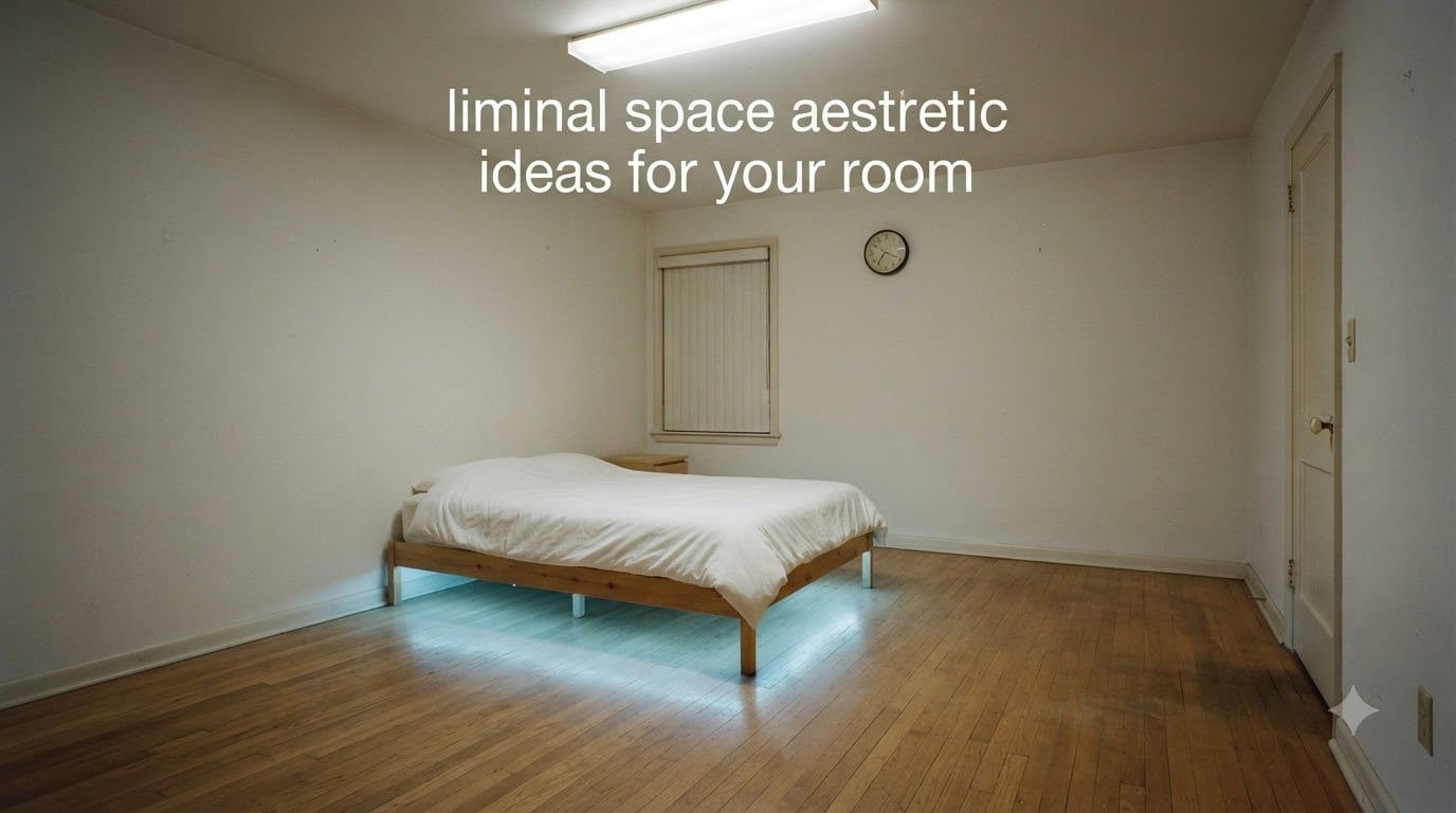 liminal space aesthetic ideas for your room