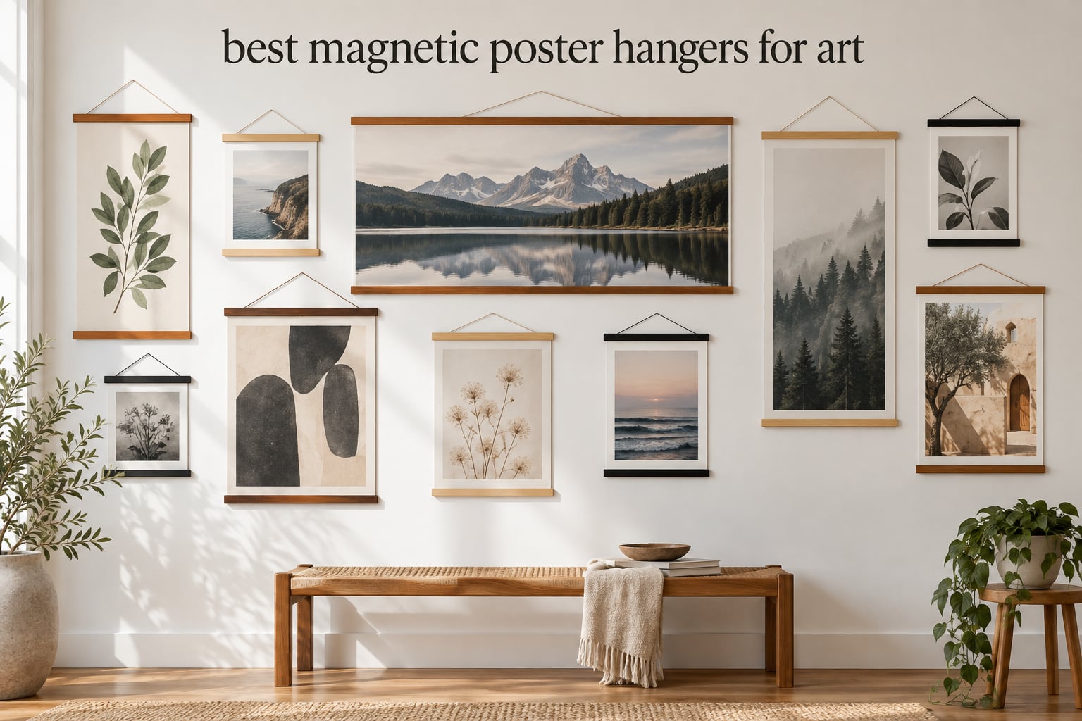 best magnetic poster hangers for art