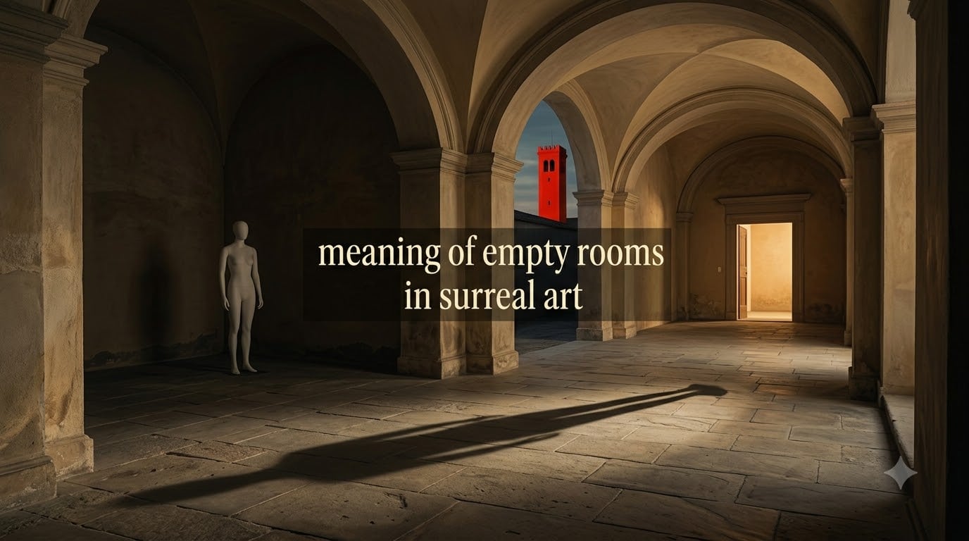 meaning of empty rooms in surreal art