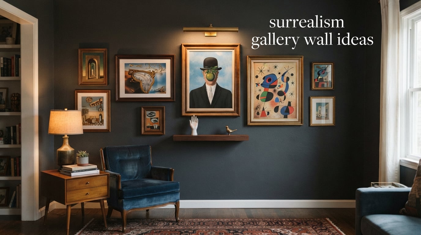 surrealism gallery wall ideas