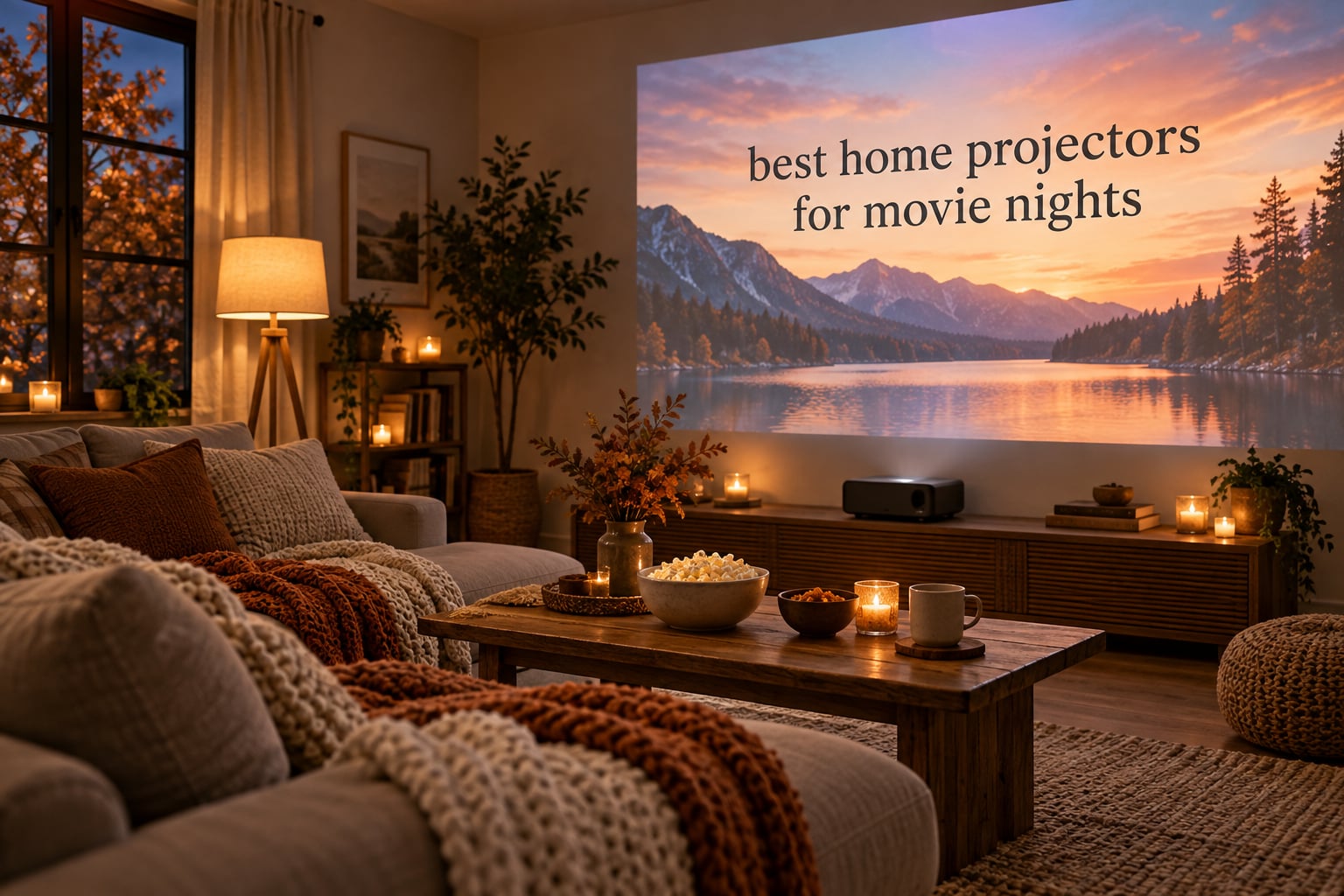 best home projectors for movie nights