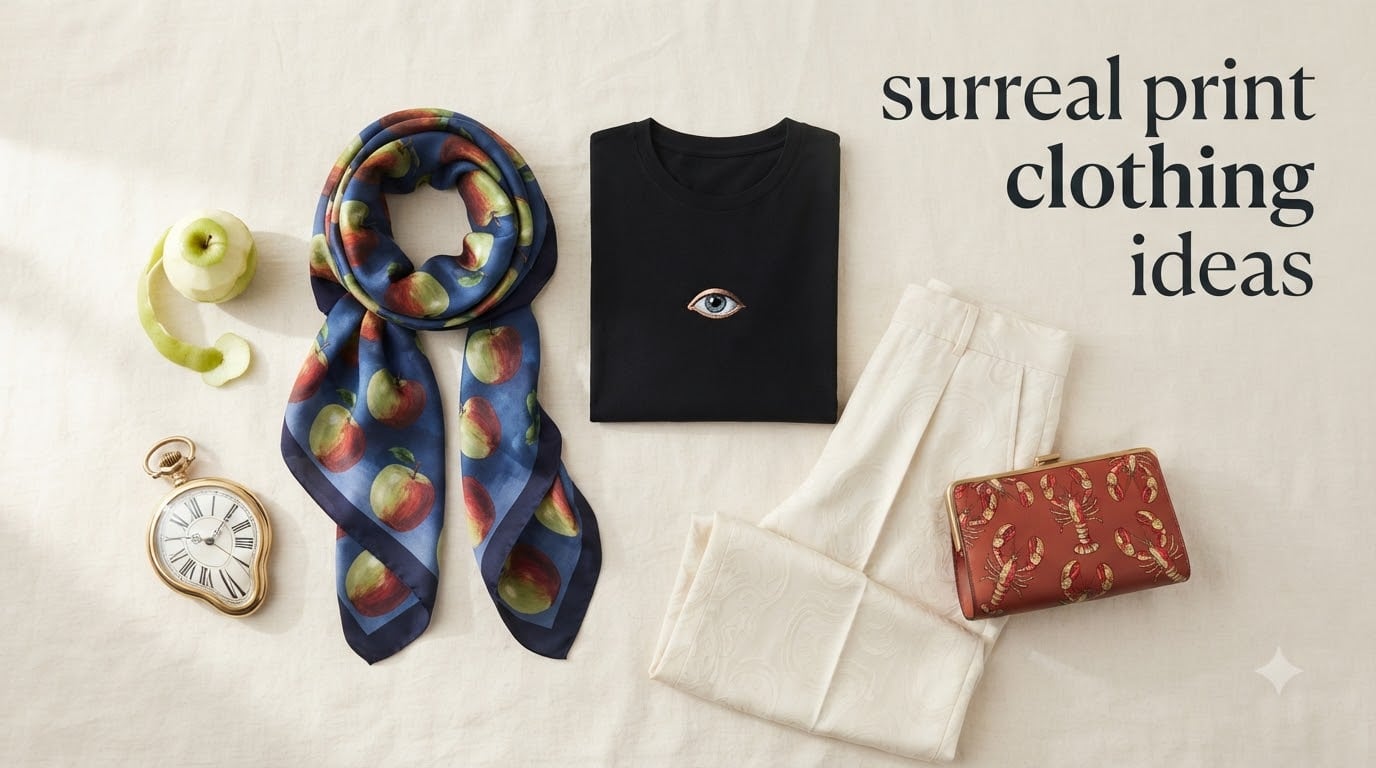 surreal print clothing ideas