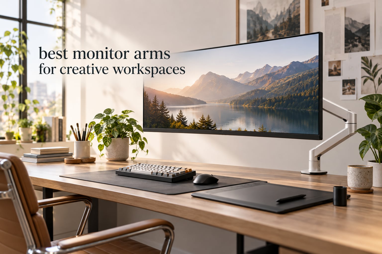 best monitor arms for creative workspaces