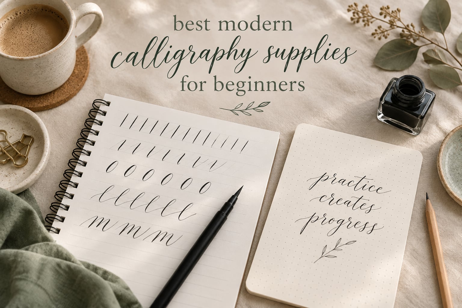 best modern calligraphy supplies for beginners