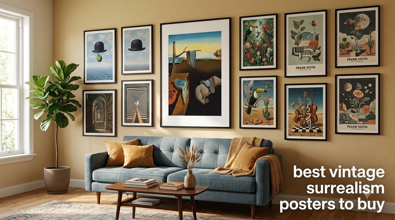 best vintage surrealism posters to buy