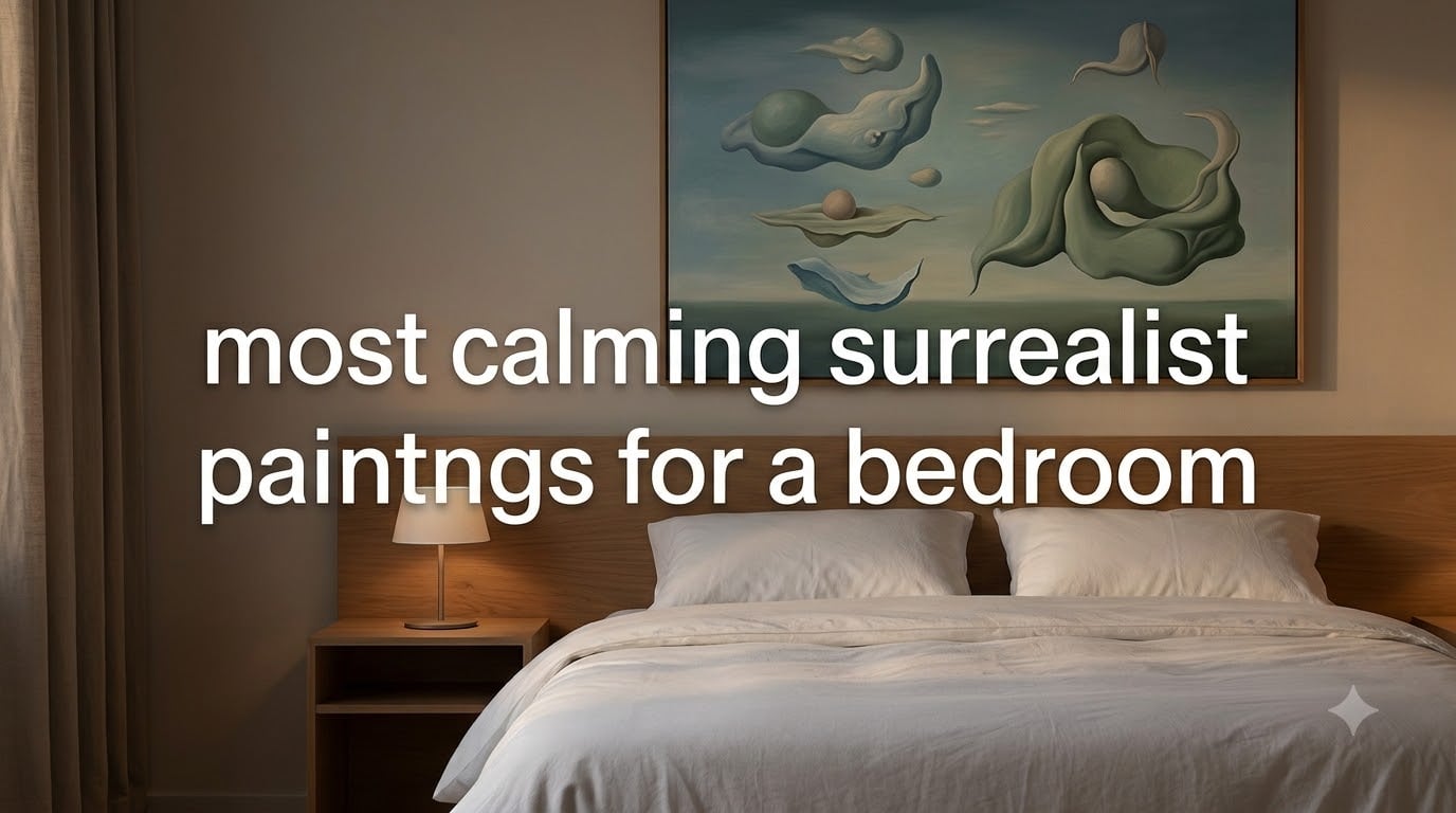 most calming surrealist paintings for a bedroom