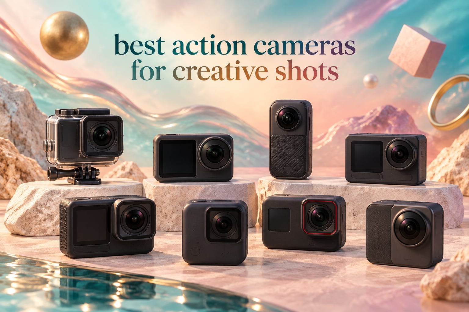 best action cameras for creative shots