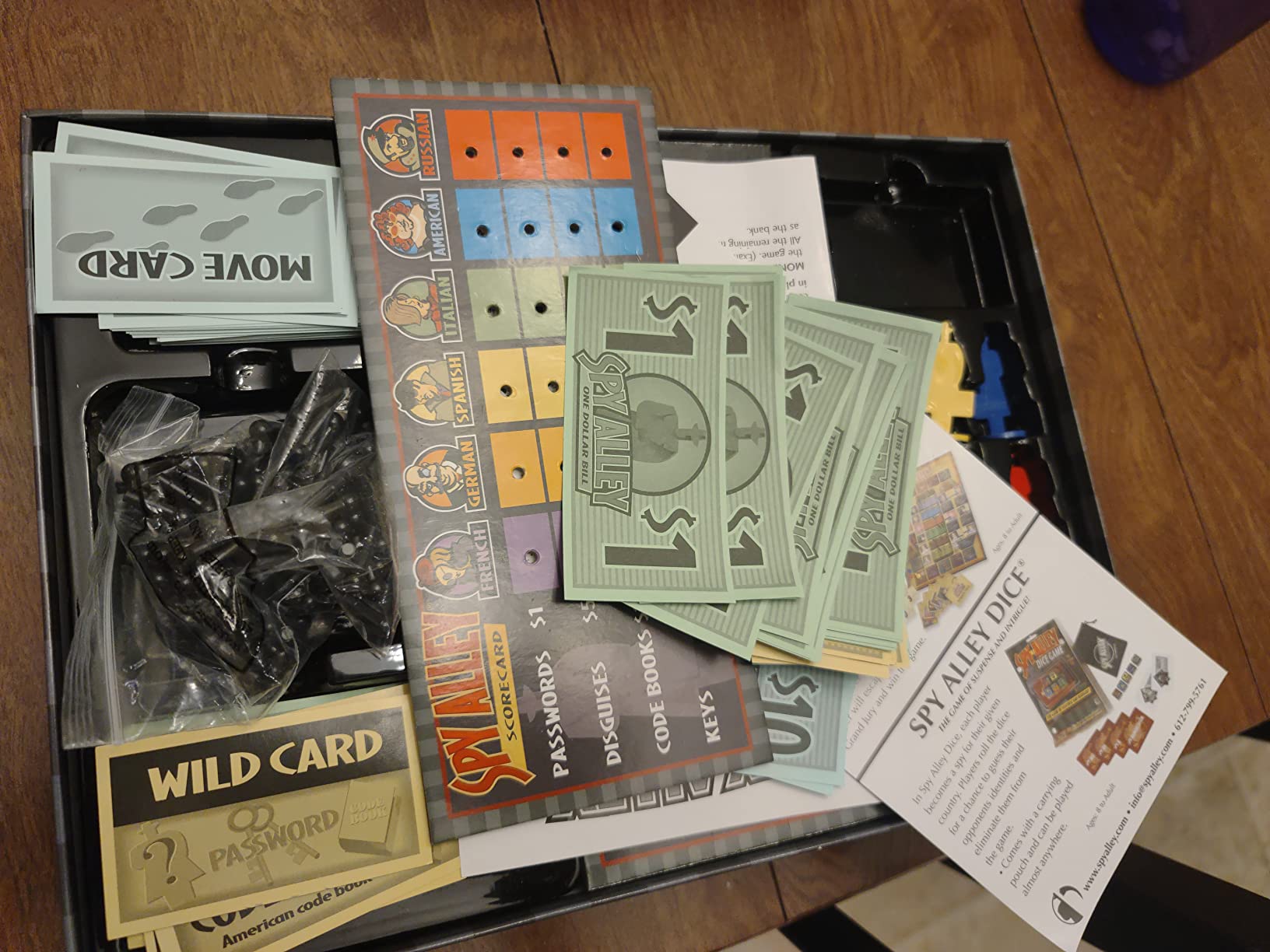 Spy Alley - Mensa Award-Winning Strategy Game - Social Deduction & Bluffing Board Game - Family Game Night Fun - Ages 8+ for 2-6 Players customer photo 1