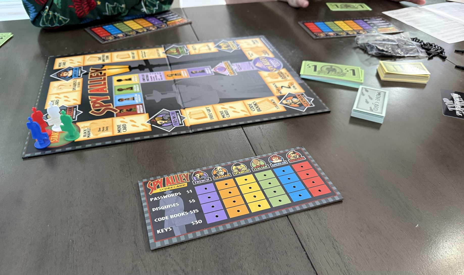 Spy Alley - Mensa Award-Winning Strategy Game - Social Deduction & Bluffing Board Game - Family Game Night Fun - Ages 8+ for 2-6 Players customer photo 2