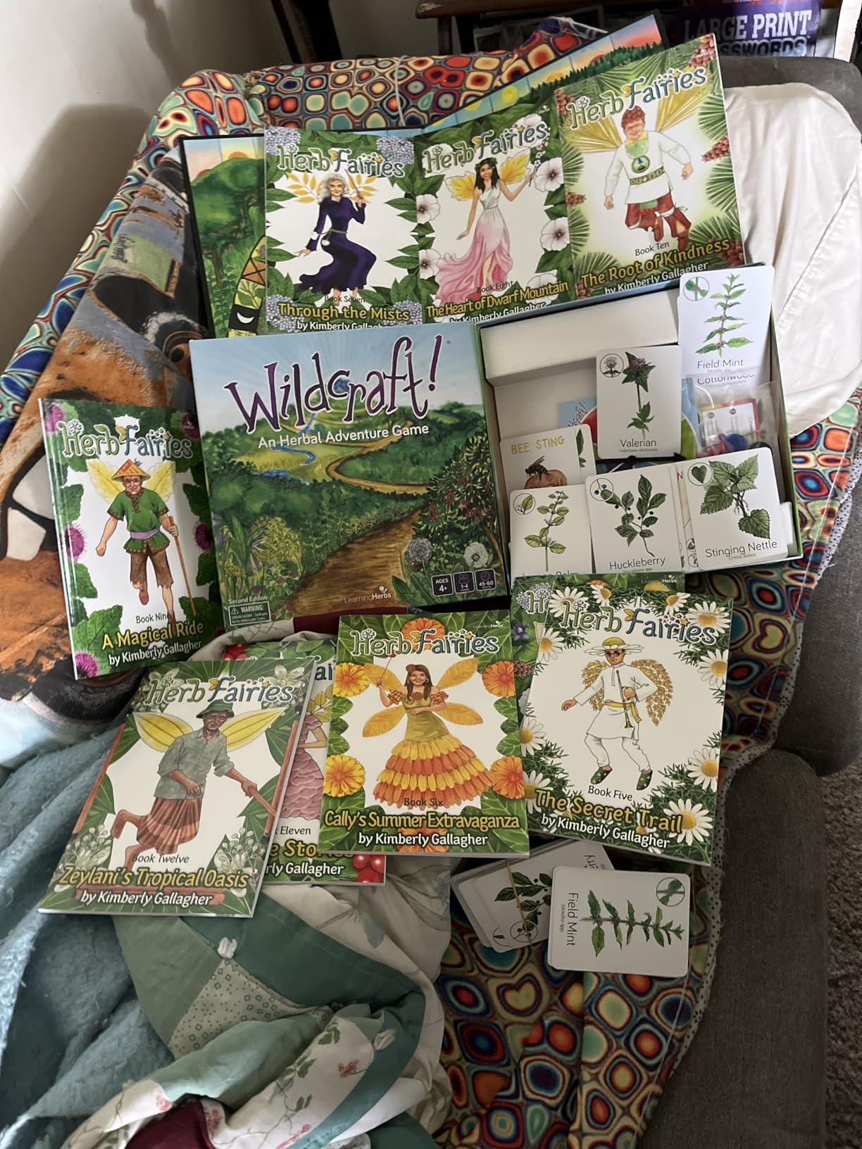 Wildcraft! Cooperative Games for Kids 4+, Learn 25 Herbs, Family Game customer photo 1