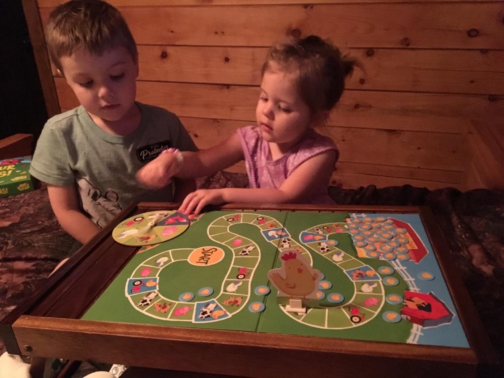 Peaceable Kingdom Count Your Chickens Cooperative Board Game customer photo 1