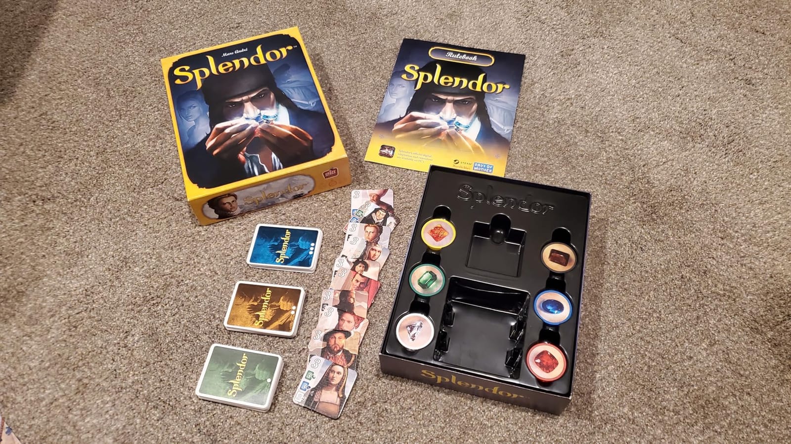 Asmodee Splendor Gem Trading Strategy Board Game, 2-4 Players customer photo 1