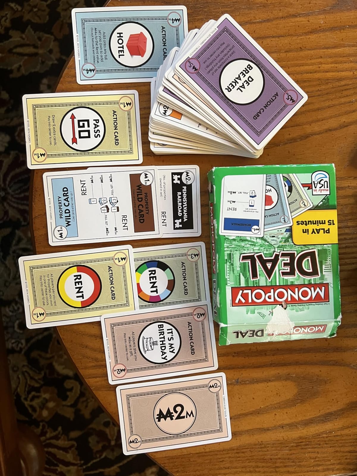 Monopoly Deal Card Game | Quick-Playing Card Game | Fun Games for Families and Kids | Ages 8 and Up | 2 to 5 Players | 15 Mins. | Travel Games customer photo 1
