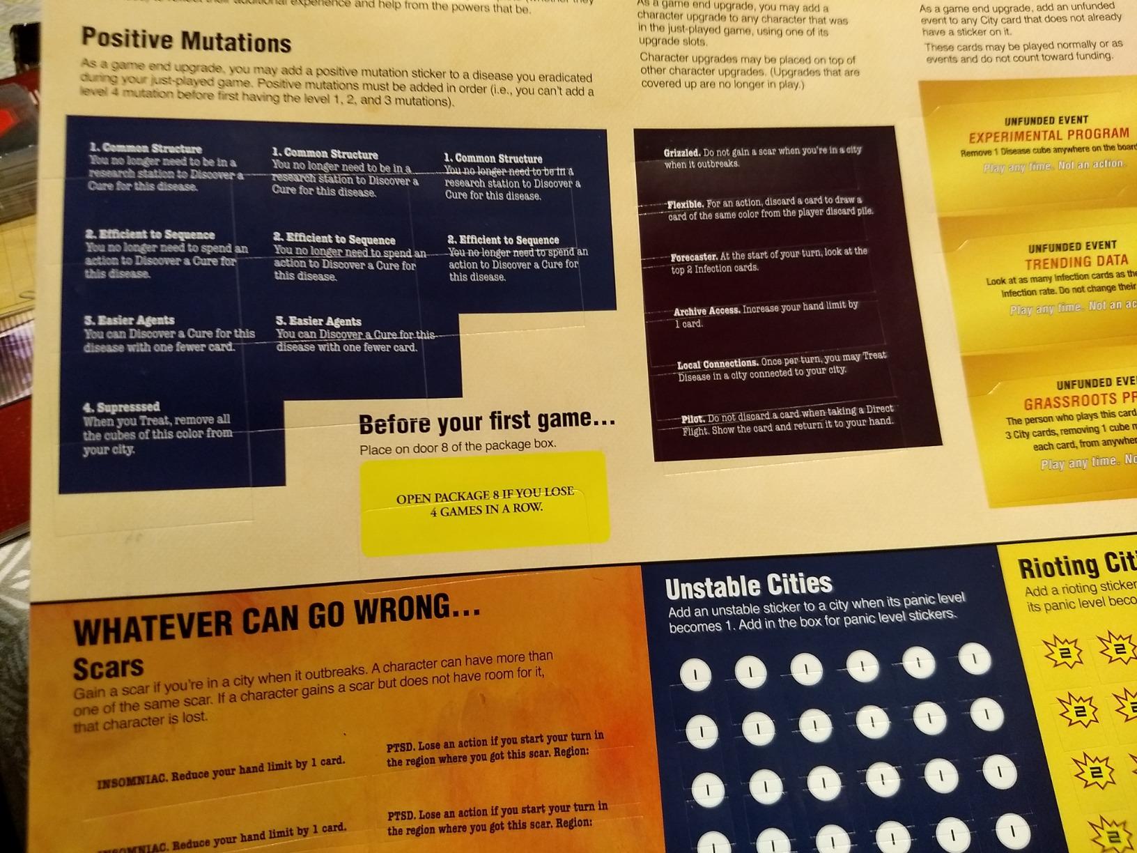 Pandemic Legacy Season 1 Board Game (Blue) - Epic Year-Long Battle Against Deadly Diseases! Cooperative Strategy Game for Family Game Night, Ages 13+, 2-4 Players, 1 Hr Playtime, Made by Z-Man Games customer photo 2