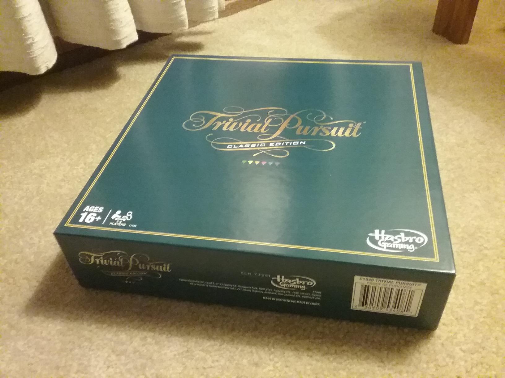 Trivial Pursuit Classic Edition Board Game for Adults and Teens Ages 16 and Up, Trivia Game for 2-6 Players customer photo 1