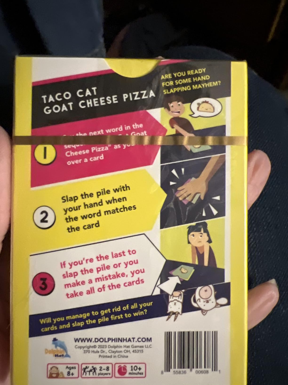 Taco Cat Goat Cheese Pizza Card Game by Taco Cat Games, Age 7+, 2-8 Players customer photo 1