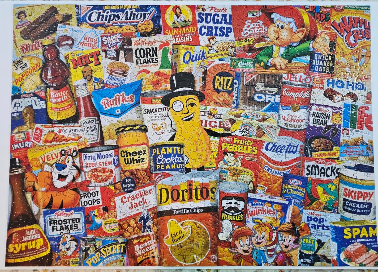 MasterPieces 1000 Piece Jigsaw Puzzle Mom’s Pantry | Vintage Kitchen Art customer photo 1