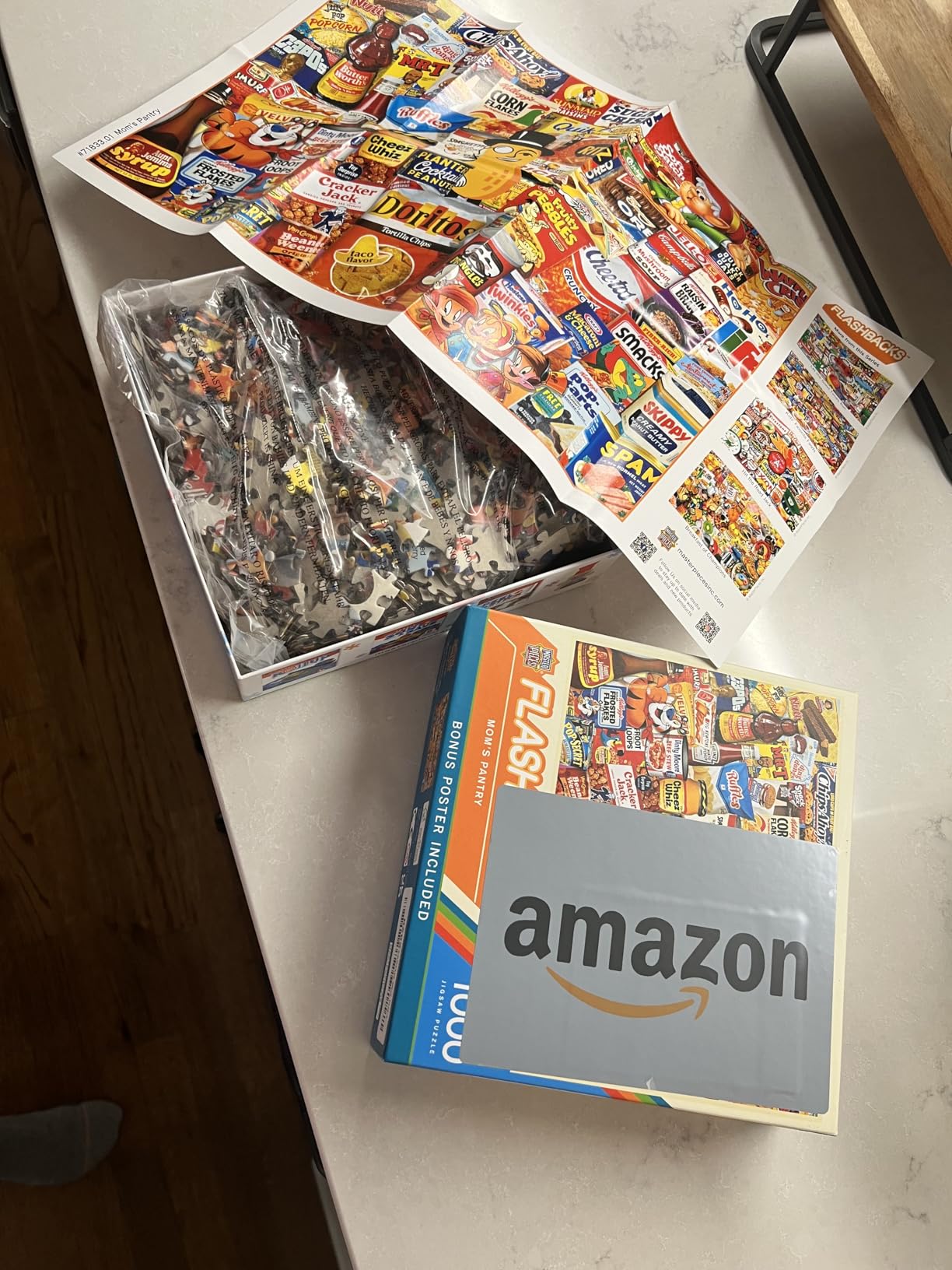 MasterPieces 1000 Piece Jigsaw Puzzle Mom’s Pantry | Vintage Kitchen Art customer photo 2