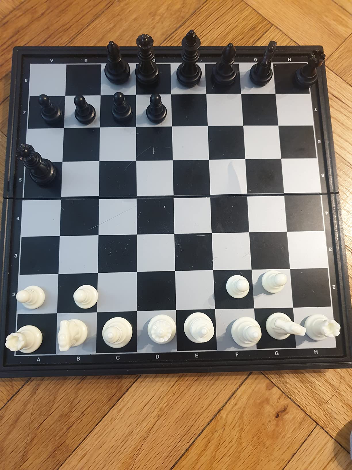 Chess Armory Travel Chess Set 9.5 Inches Magnetic Board customer photo 1