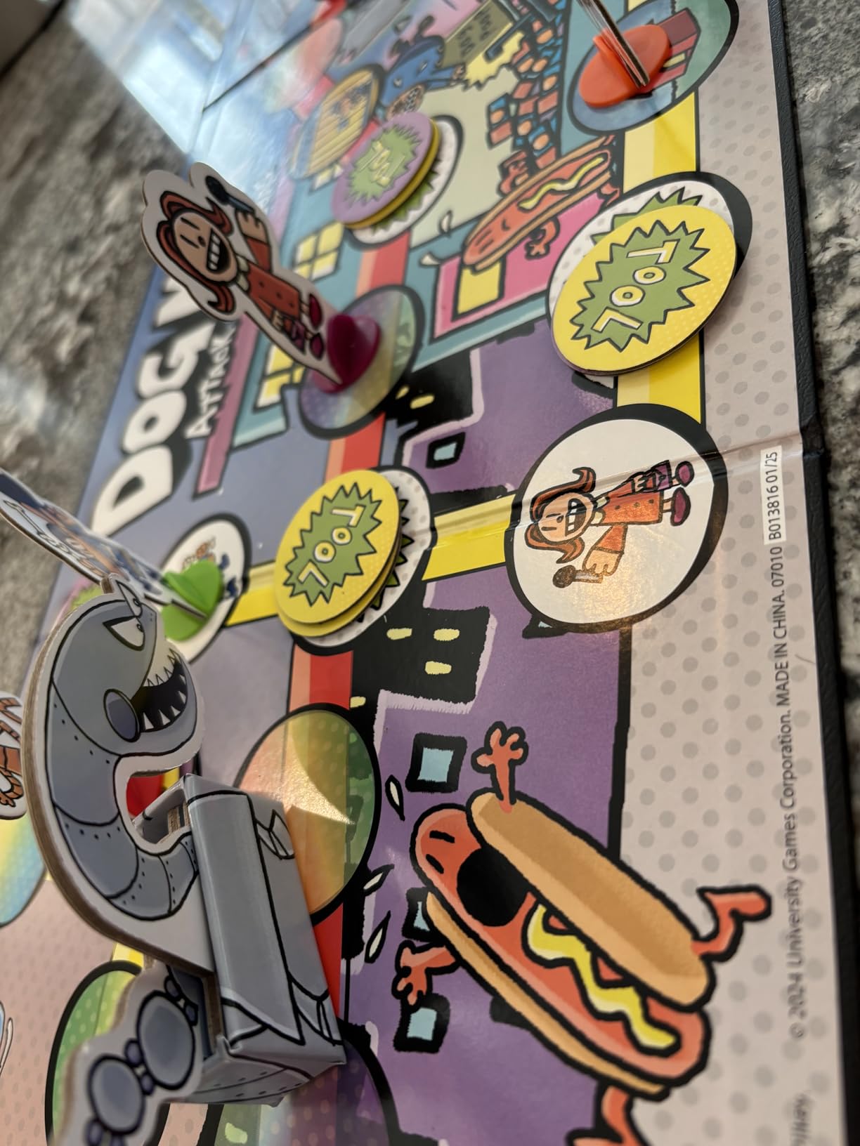 Dog Man Attack of the Fleas Cooperative Board Game, Ages 6+, 2-6 Players customer photo 1