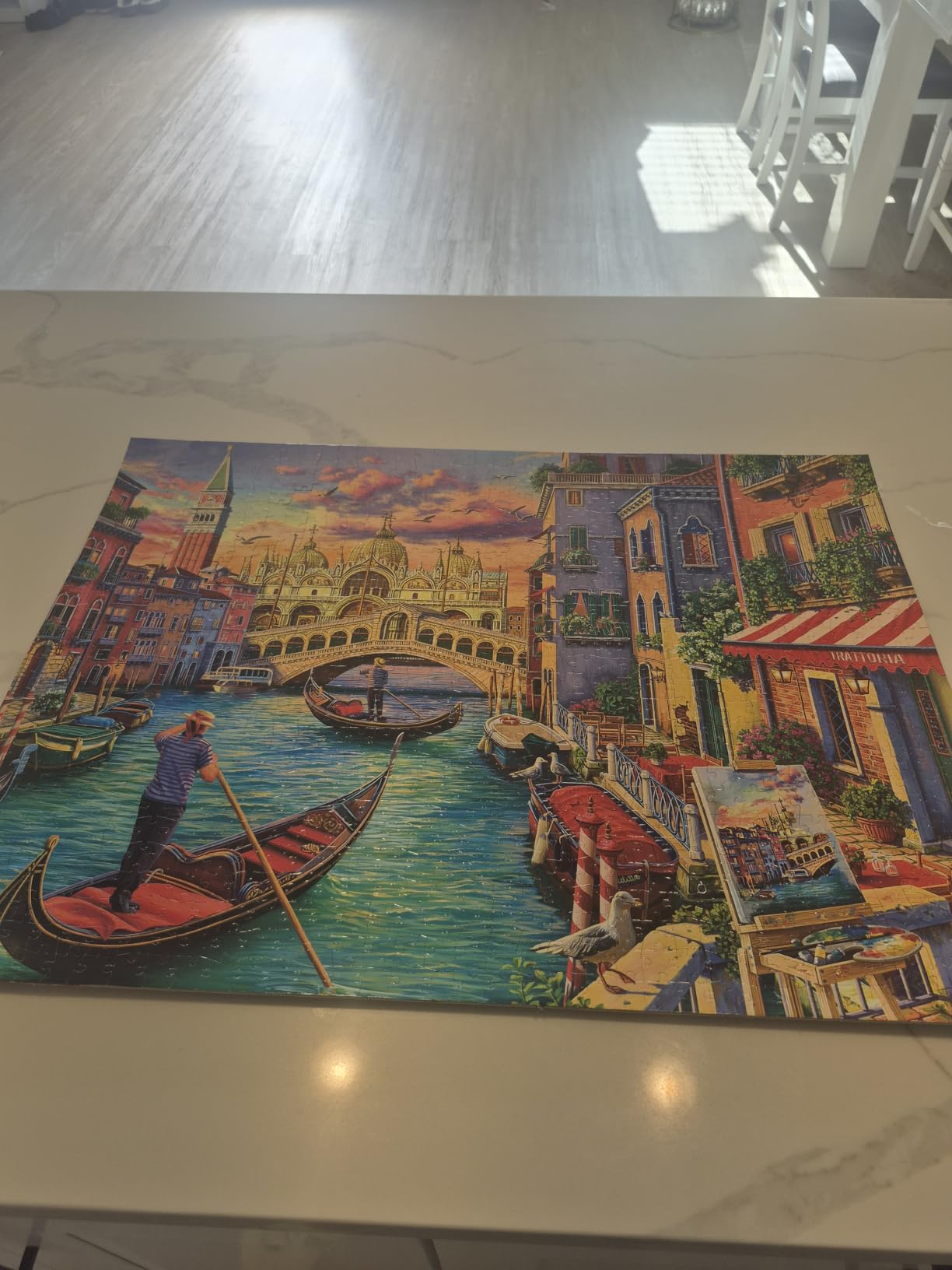 Buffalo Games Image World, Sights of Venice, 1000 Piece Adult Jigsaw Puzzle customer photo 2