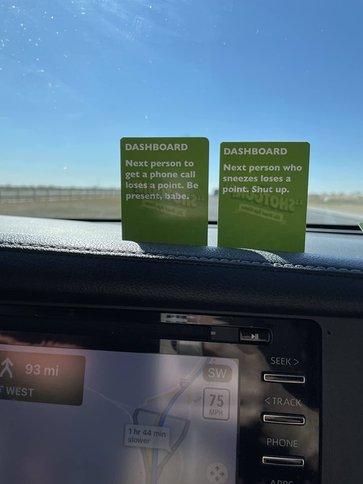 WHAT DO YOU MEME? Shotgun! - The Road Trip Car Game for Families, Travel Games and Road Trip Activities for Kids by Relatable customer photo 2