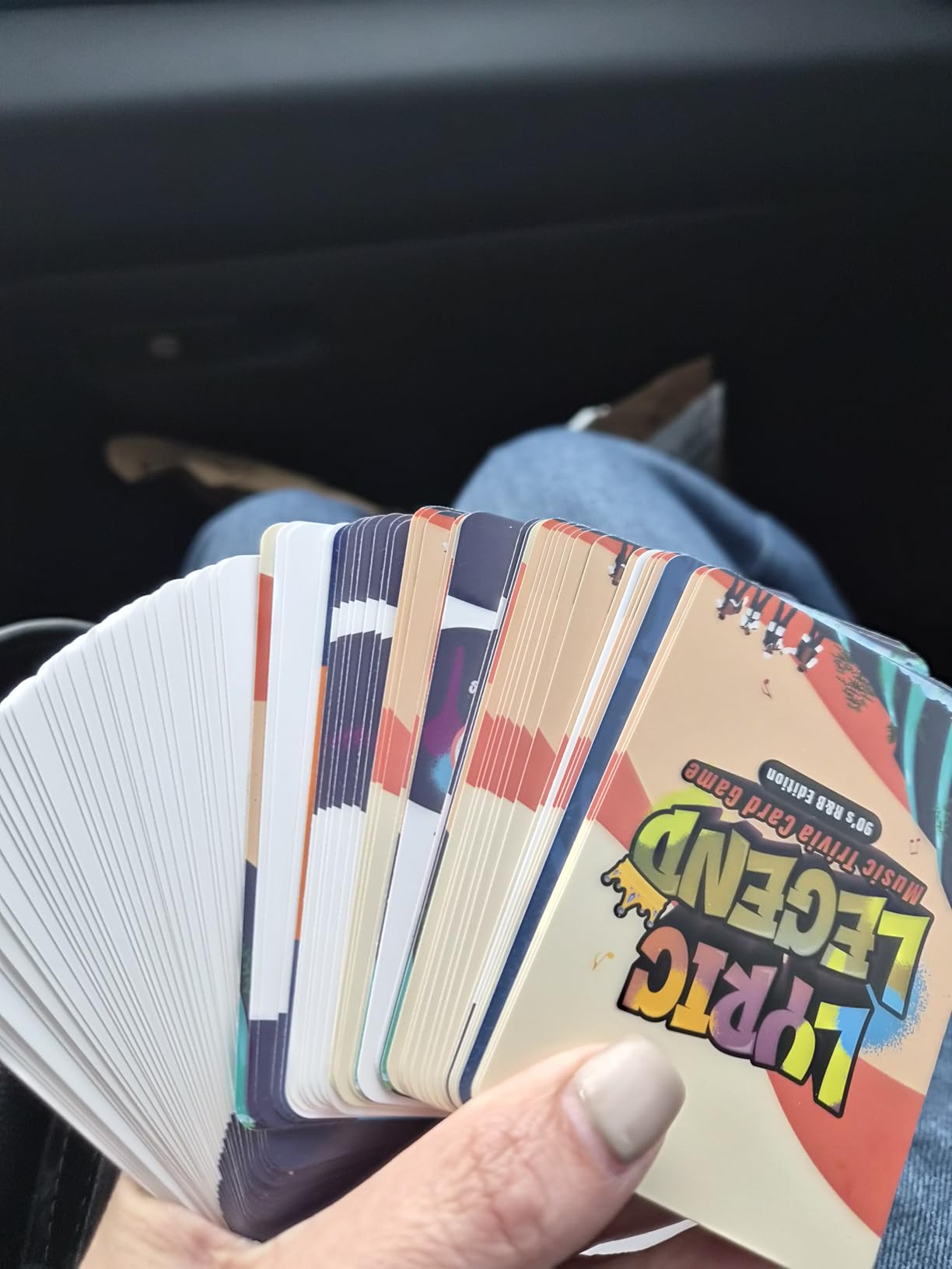 Lyric Legend 90’s R&B Music Trivia - Adult Games for Game Night - Good for Groups – Finish The Lyrics Party Game - Multiple Choice, Listen While You Play with Included Playlist! customer photo 2