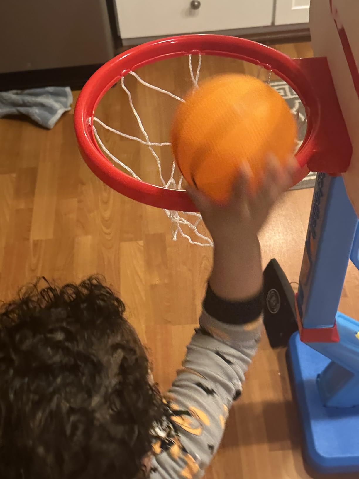 Toddler Basketball Hoop- Mini Kids Basketball Hoops Toy for Indoor Outdoor customer photo 1