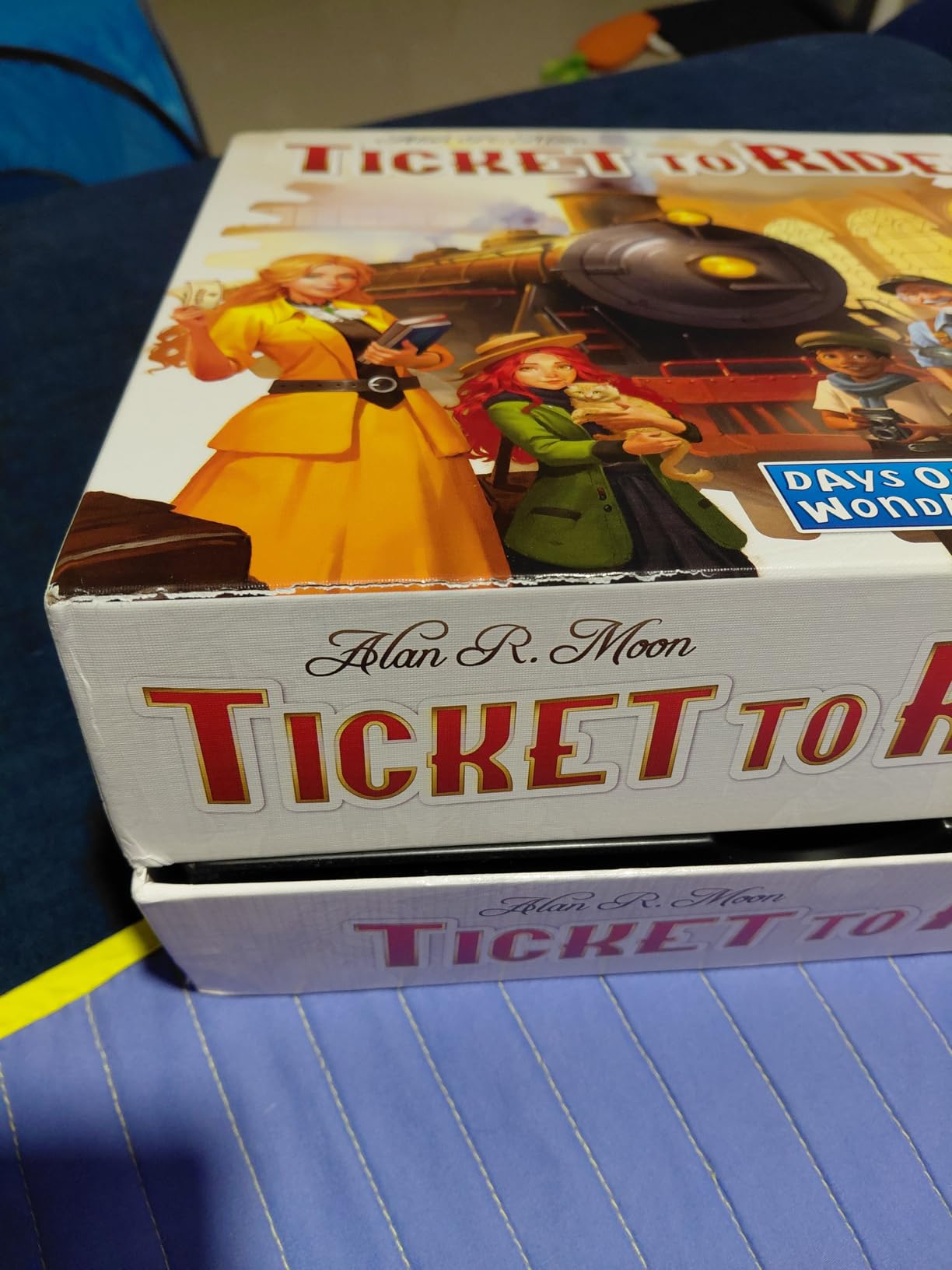 Asmodee Ticket to Ride Board Game (2025 Refresh) - A Cross-Country Train Adventure for Friends and Family, Strategy Game for Kids & Adults, Ages 8+, 2-5 Players, 30-60 Minute Playtime customer photo 1