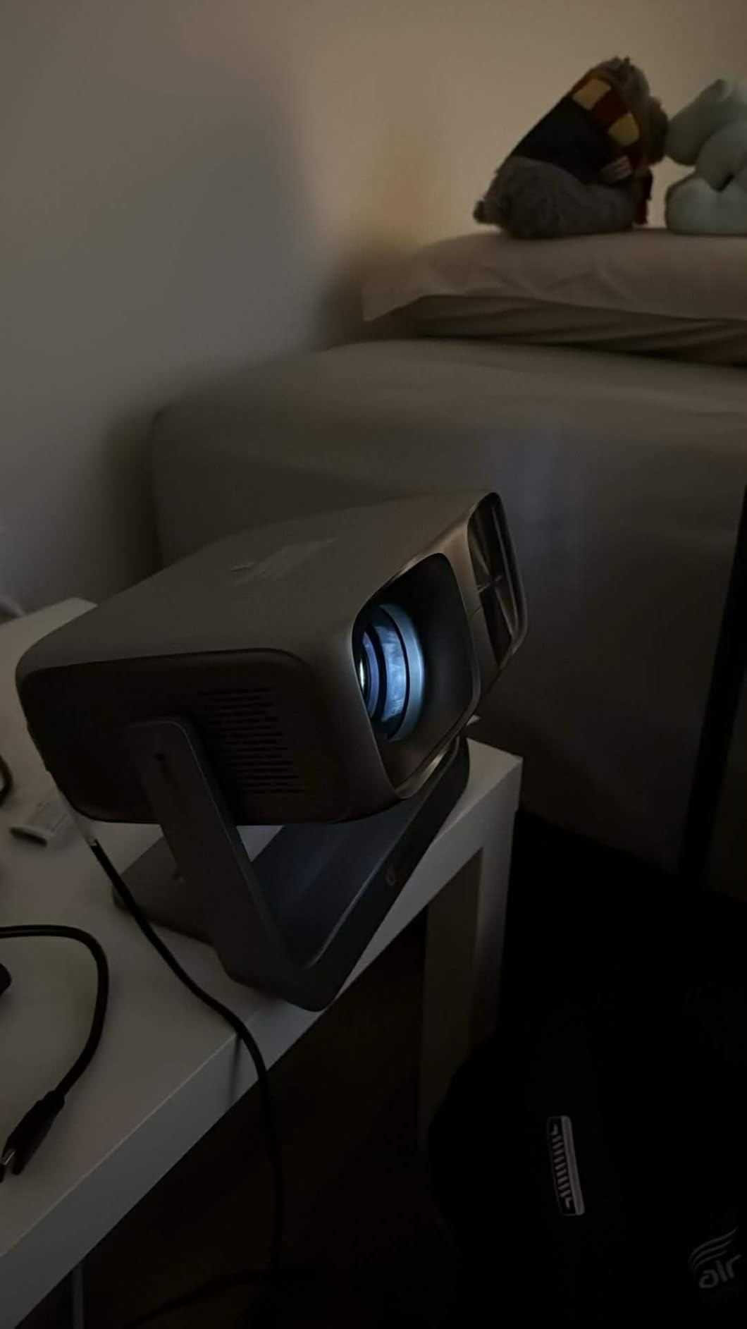 HAPPRUN 2500 ANSI Outdoor Projector with Official Google TV, 4K Decoding customer photo 1
