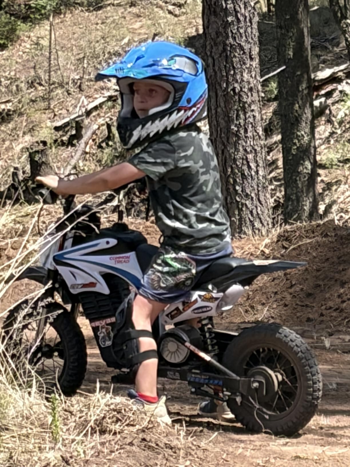 K1 Kids Electric Dirt Bike, 36V 700W Peak Motor, 16 MPH, Ages 3-8 customer photo 1