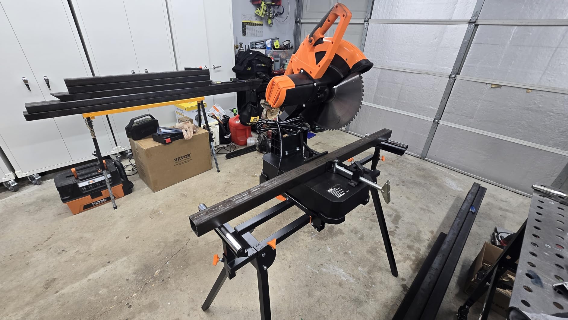 VEVOR Chop Saw 16-inch Cold Cut Blade 3000 W Powerful Motor Cut Off Saw customer photo 1
