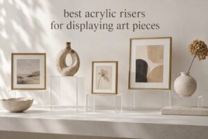 best acrylic risers for displaying art pieces