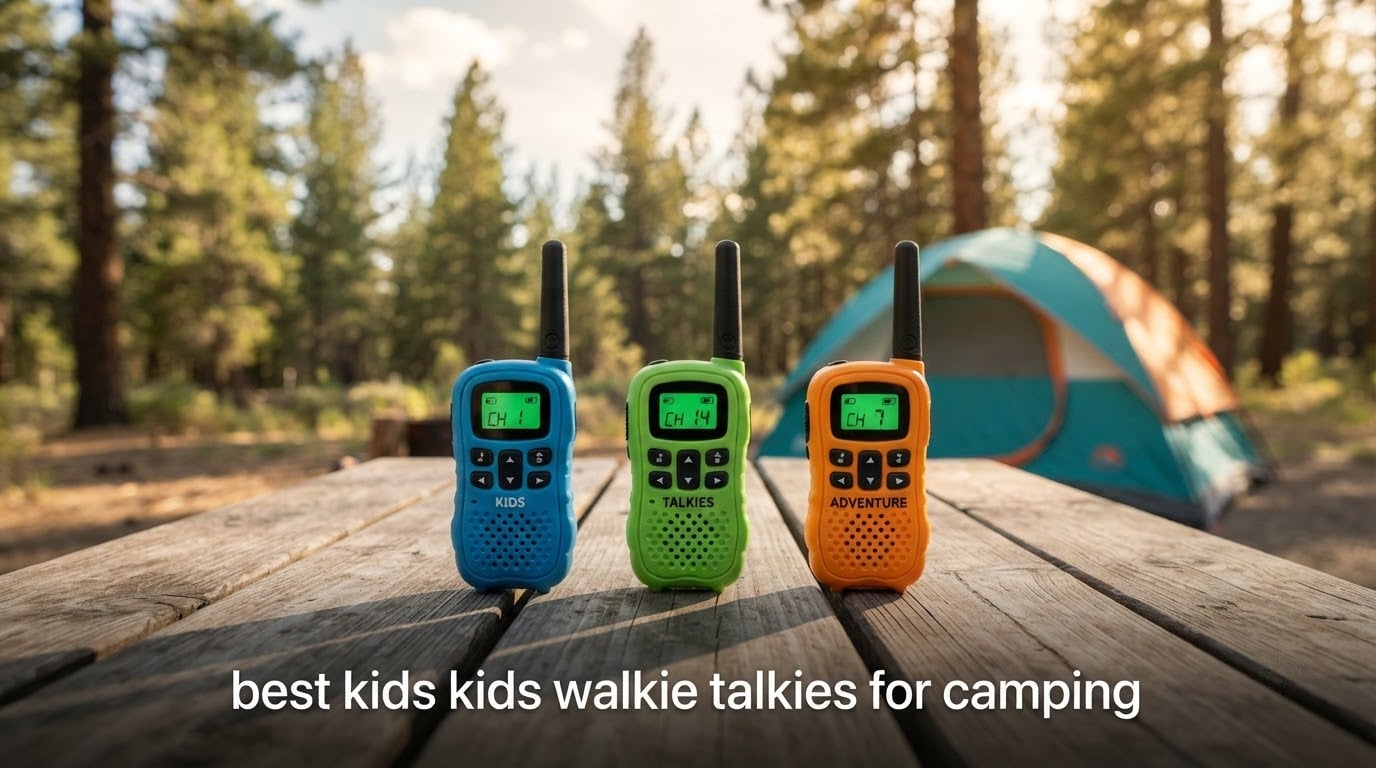 best kids walkie talkies for camping