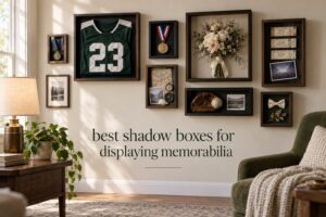 best shadow boxes for displaying memorabilia