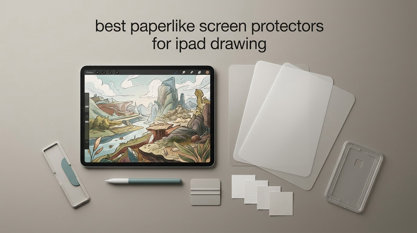 best paperlike screen protectors for ipad drawing