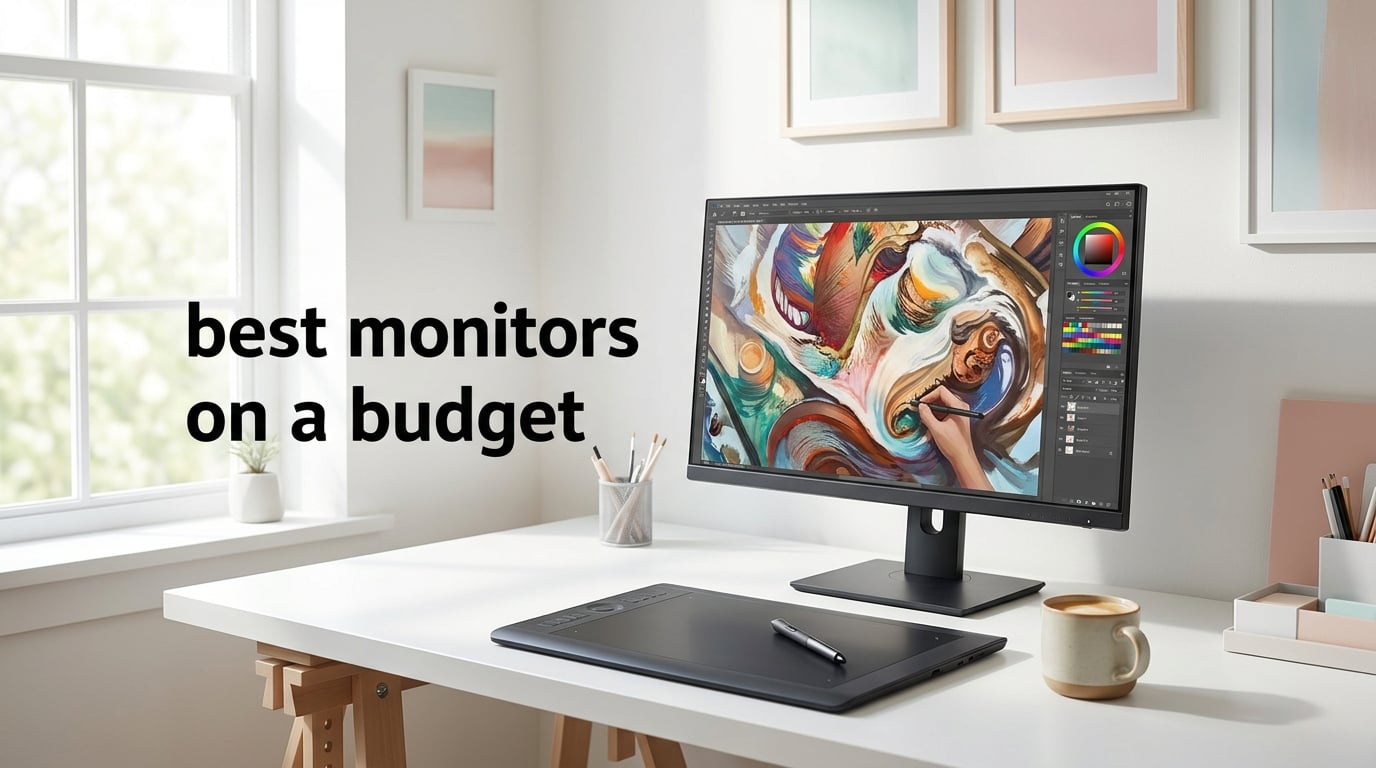 best monitors for artists on a budget