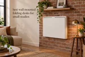 best wall mounted folding desks for small studios